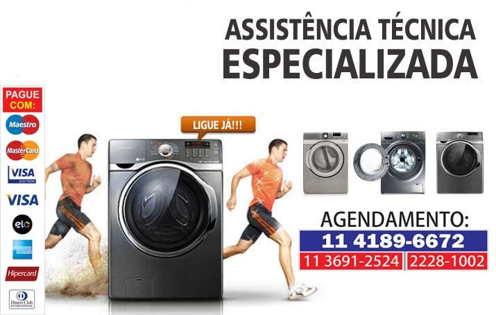 Assistência Técnica Lava e Seca Samsung